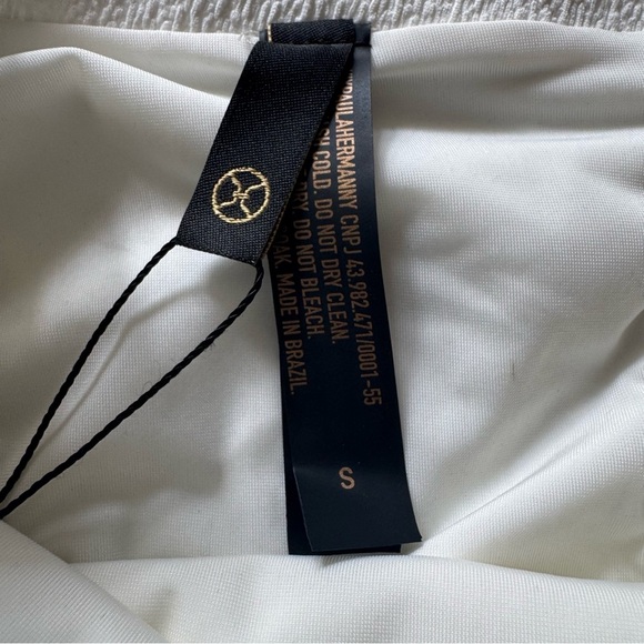 NWT ViX PAULA HERMANNY Imani Firenze Bikini Bottoms Small Hot Pants Buttons NEW - Picture 4 of 10